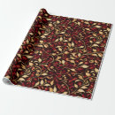 Search for burgundy and gold wrapping paper Modern