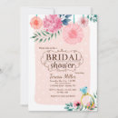 Search for floral bridal shower invitations Flowers