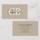 Search for stone business cards Simple