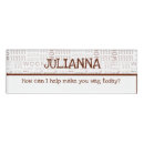 Search for paw print name tags Employee