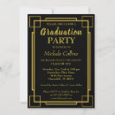 Search for art deco graduation invitations College