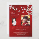Search for kokeshi invitations Cherry blossoms