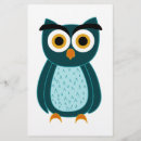 Search for owl stationery paper Animals