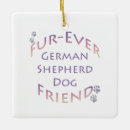 Search for german shepherd christmas tree decorations Gsd
