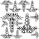Search for caduceus stickers Health