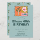 Search for seaside birthday invitations Beach birthday party
