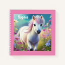 Search for cute girly notebooks Horse