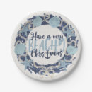 Search for coastal christmas paper plates Starfish