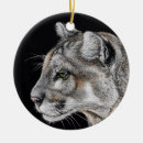 Search for mountain lion christmas tree decorations Cougar