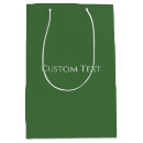 Search for solid green gift bags Evergreen