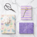 Search for purple metallic wrapping paper Girly