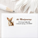 Search for chihuahua dog return address labels Mexican