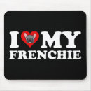 Search for french bulldog mousepads Cartoon