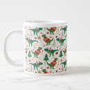 Search for christmas dinosaur mugs Festive dinosaurs