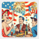 Search for vintage fourth of july stickers Patriotic