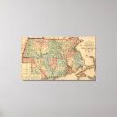 Search for massachusetts map canvas prints Cape cod