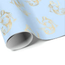 Search for mermaid christmas wrapping paper Blue