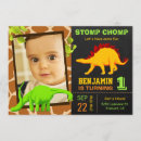 Search for dinosaur chalkboard birthday invitations Prehistoric