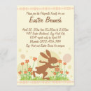Search for easter chocolate invitations Bunny