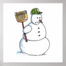 Search for broom posters Snowman