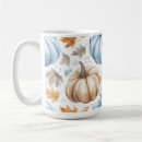 Search for autumn pumpkin mugs Blue