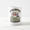 Search for rechargeable battery mugs Introvert humour