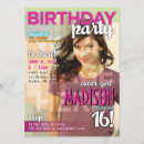 Search for magazine birthday invitations Teen