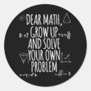 Search for math quote stickers School