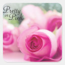 Search for close stickers Pink rose