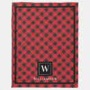 Search for black and red blankets Tartan