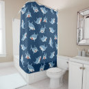 Search for great white shark shower curtains Cartoon