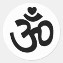 Search for yoga sign stickers Hinduism