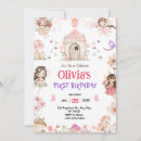 Search for magical 1st birthday invitations Girl