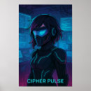 Search for cyberpunk posters Girl