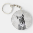 Search for schnauzer dogs key rings Standard