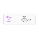 Search for wizard return address labels Witch