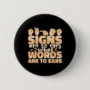 Search for kind words badges Deafness