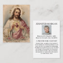 Search for religious funeral prayer cards Catholic