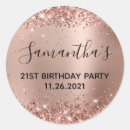 Search for one year old birthday stickers Girly