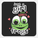 Search for lovely frog stickers Amphibian