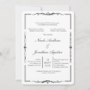Search for blanco invitations Elegante