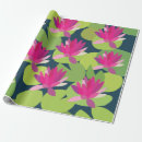 Search for lily pad wrapping paper Nature