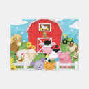 Search for farm tractor blankets Animals