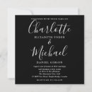 Search for classic square wedding invitations Minimalist