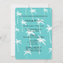Search for palm bridal shower invitations White
