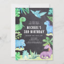 Search for triceratops birthday invitations Three rex