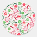 Search for pickleball paddle stickers Red