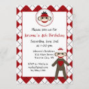 Search for sock monkey invitations Argyle