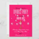 Search for champagne bubbles party invitations Glam