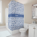 Search for french toile shower curtains Blue white